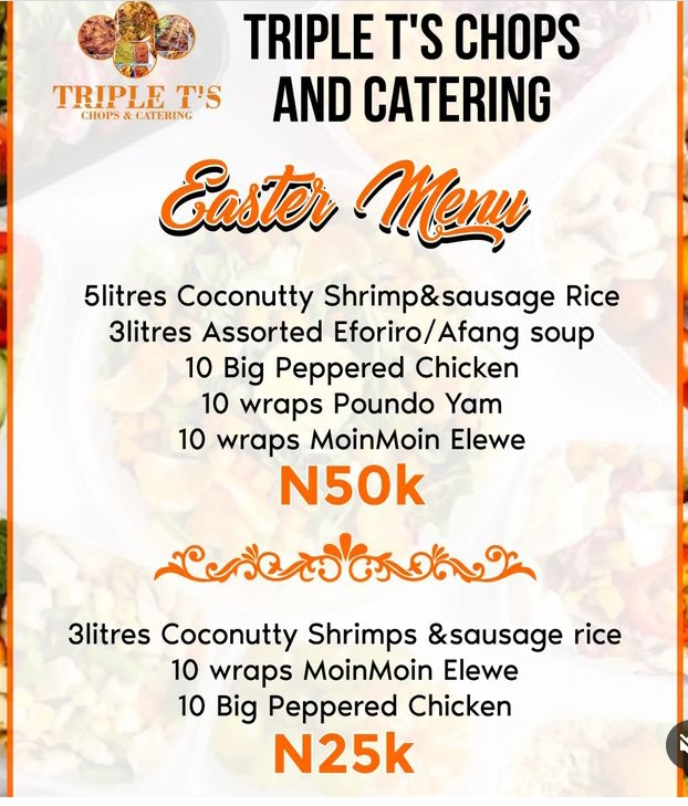 Triple T's chops and catering