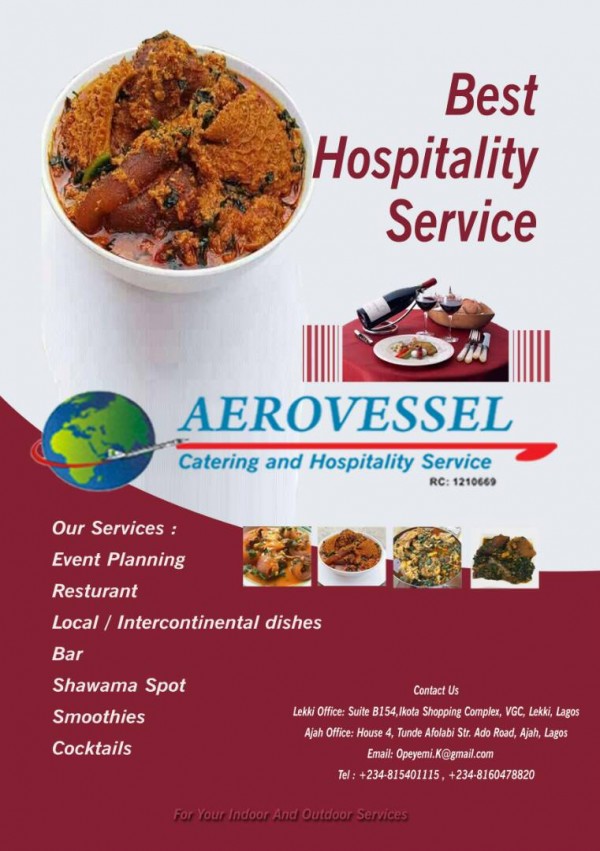 AEROVESSEL CATERING AND HOSPITALITY SERVICES
