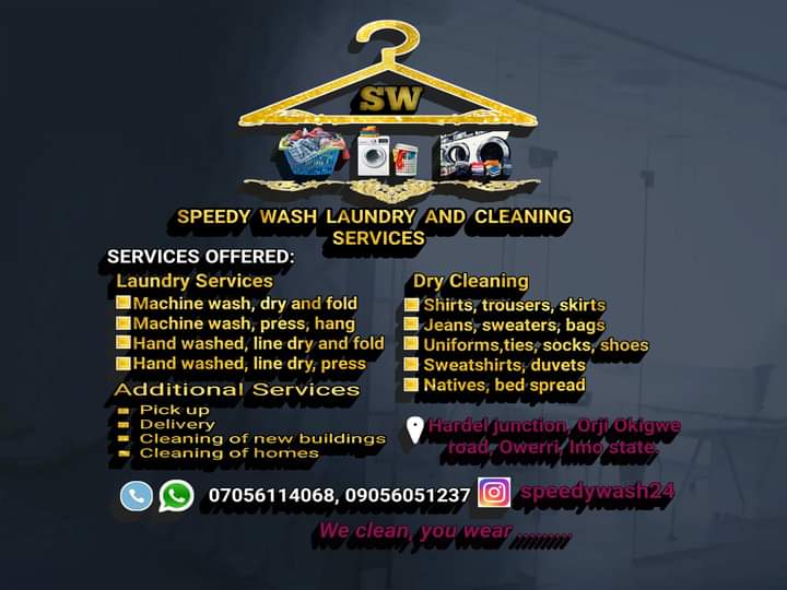 SPEEDY WASH LAUNDRY AND CLEANING SERVICES