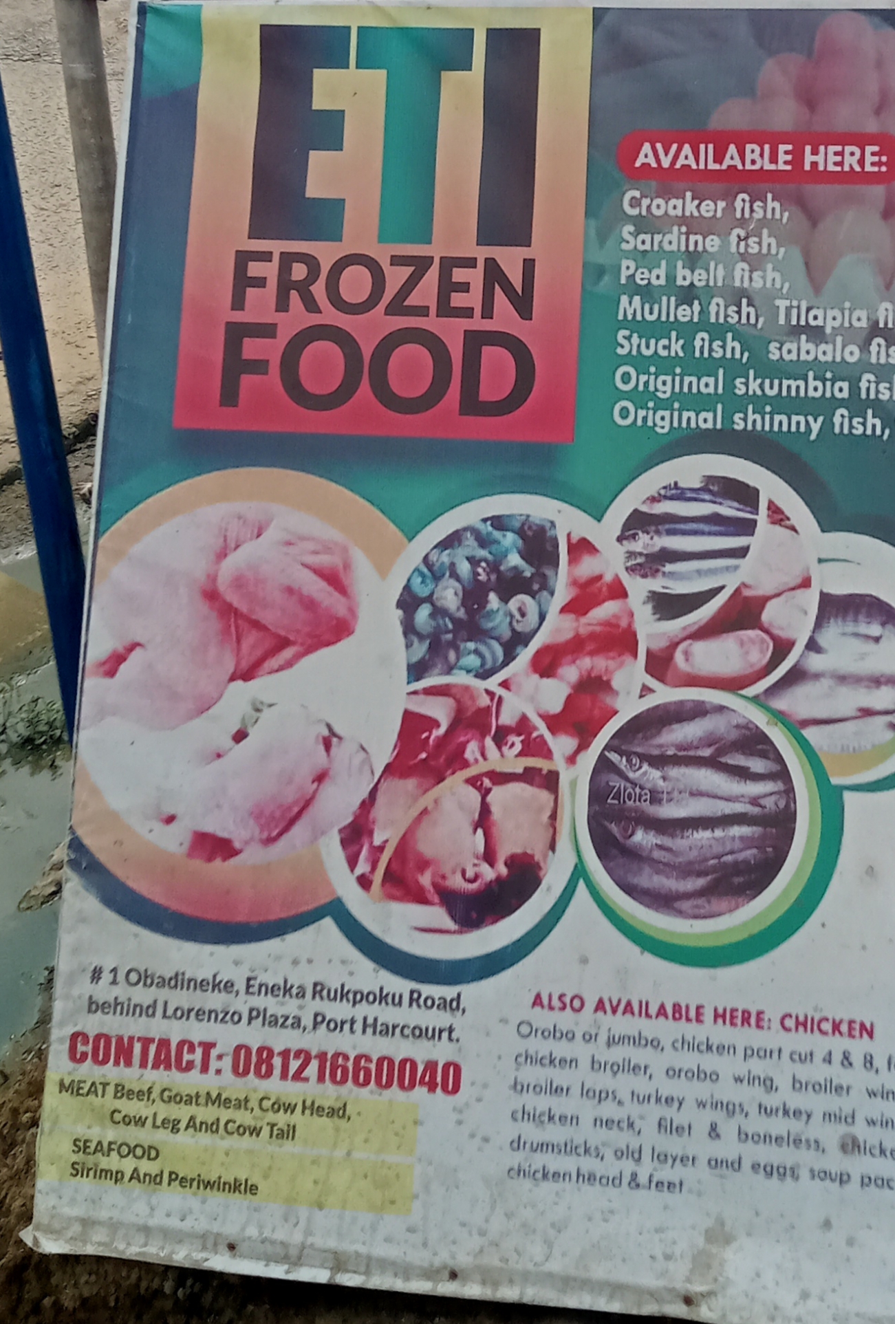 ETI Frozen food