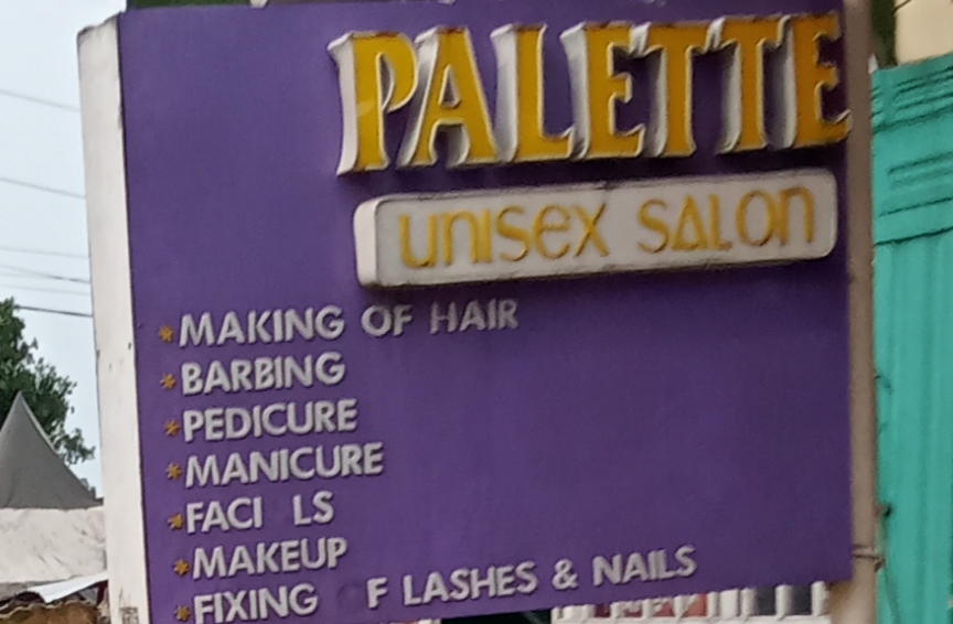 Palette unisex salons