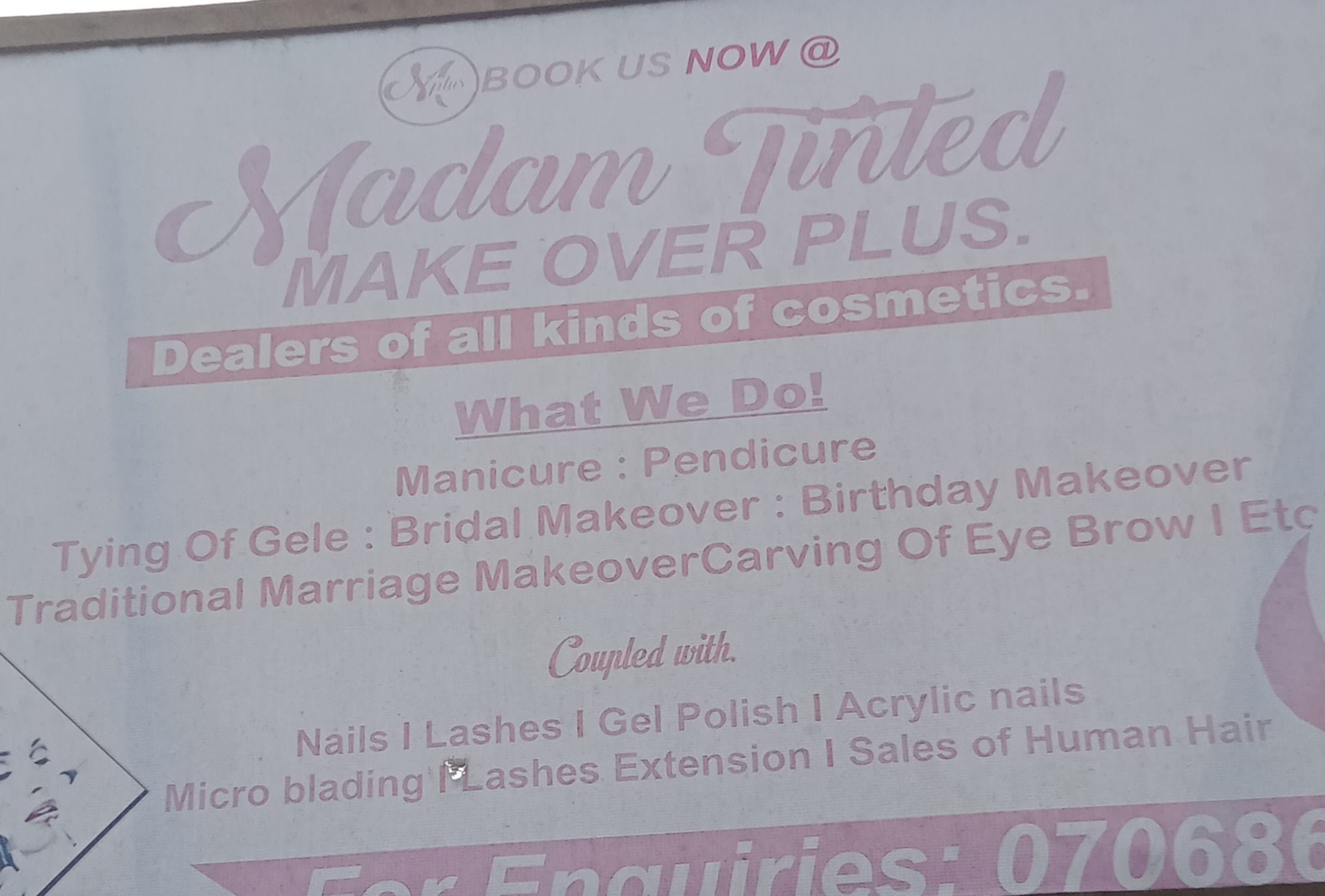Madam Tinted make over plus