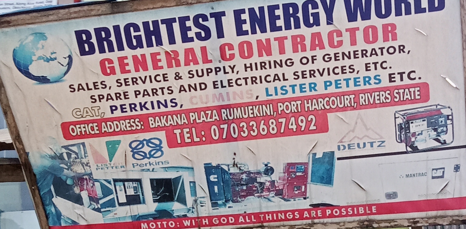 BRIGHTEST ENERGY WORLD