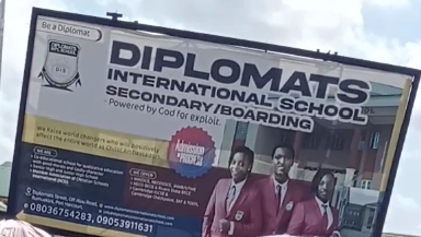 DIPLOMATS INTERNATIONAL SCHOOL SECONDARY/BOARDING