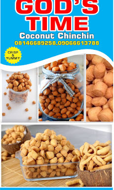 God's time coconut chin chin