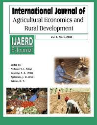 International Journal of Agricultural Economics & Rural Development